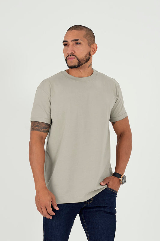 Camiseta básica cm gris