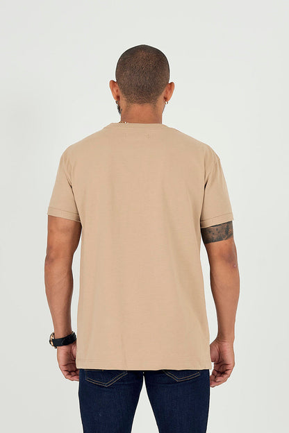 Camiseta basica cm beige