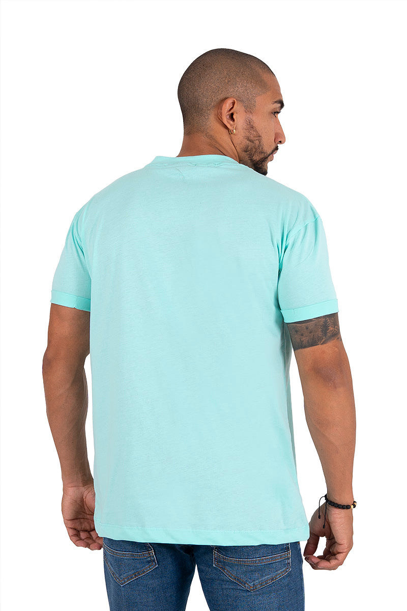 Camiseta básica one azul marino