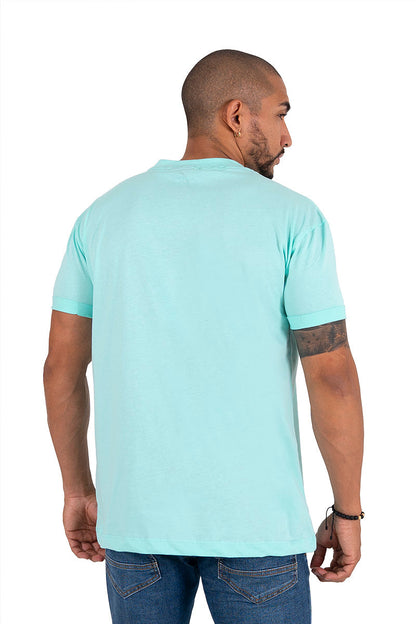 Camiseta básica one azul marino