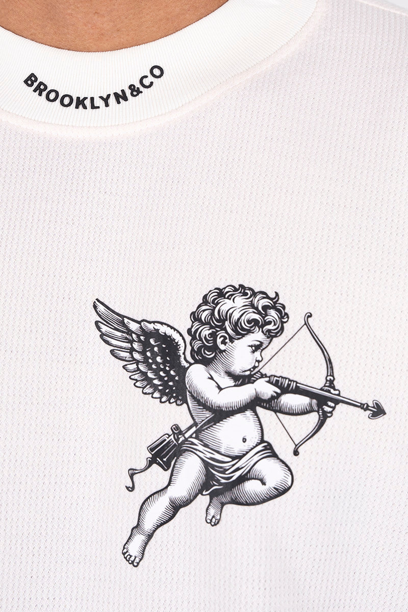 Camiseta regular galleta cupido