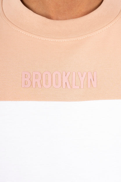 Camiseta corte franjas brooklyn