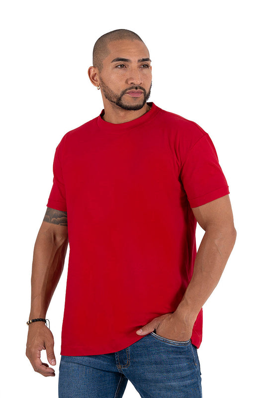 Camiseta básica one rojo