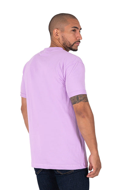 Camiseta regular pique lila