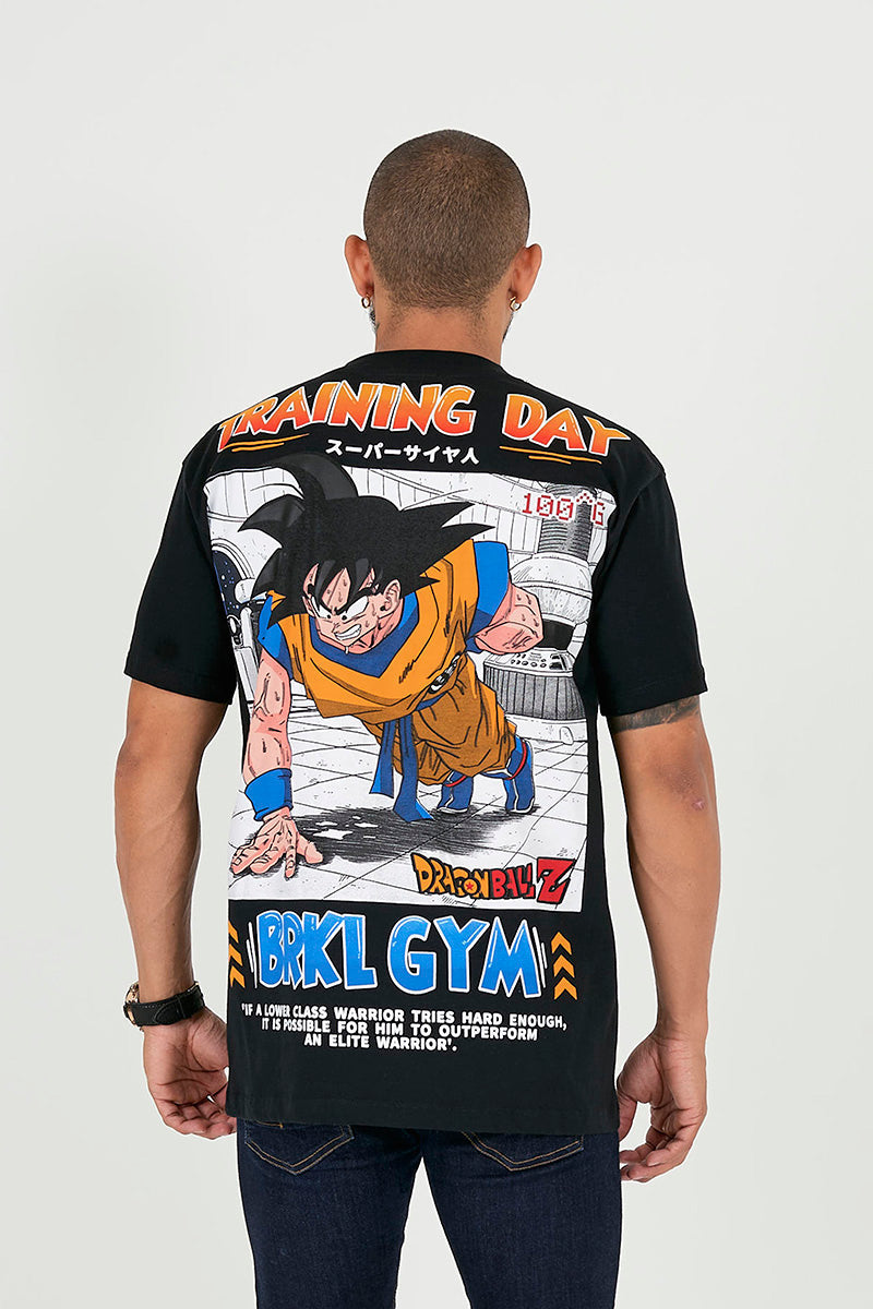 Camiseta regular saiyan