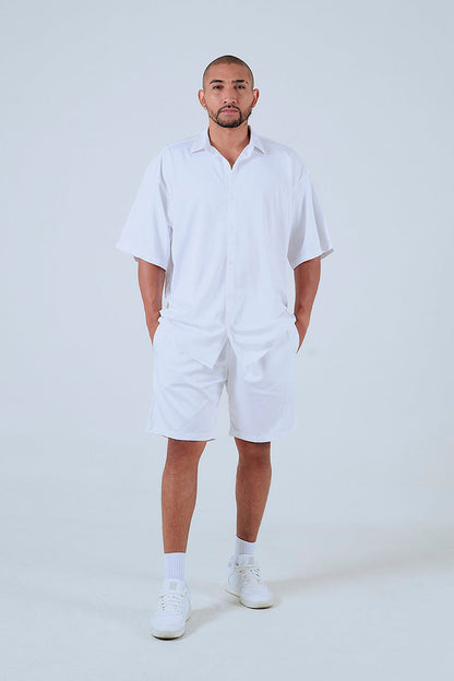 Conjunto oversize blanco