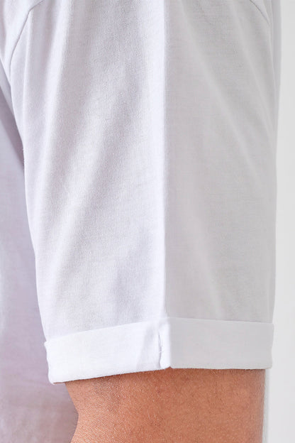 Camiseta regular básica cmt blanco