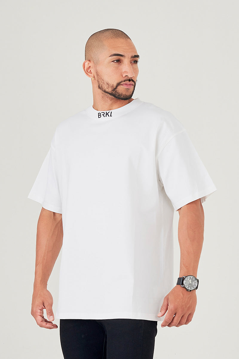 Camiseta oversize 250g Blanca X MAYOR BRKL