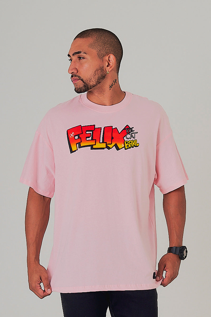 Camiseta oversize felix